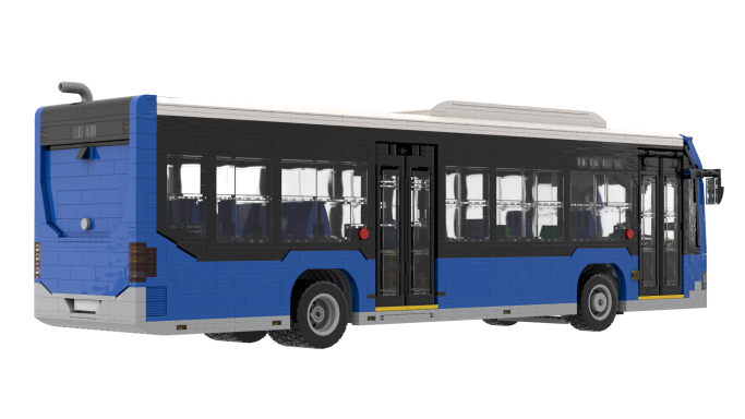 MOC Mercedes Benz Citaro NGT C2 Lego lateral