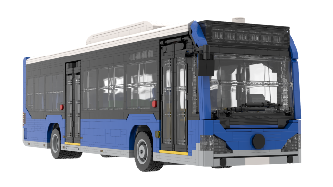 MOC Mercedes Benz Citaro NGT C2 Lego frontal