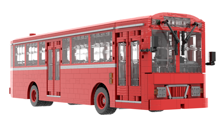 MOC autobuses clásicos Lego