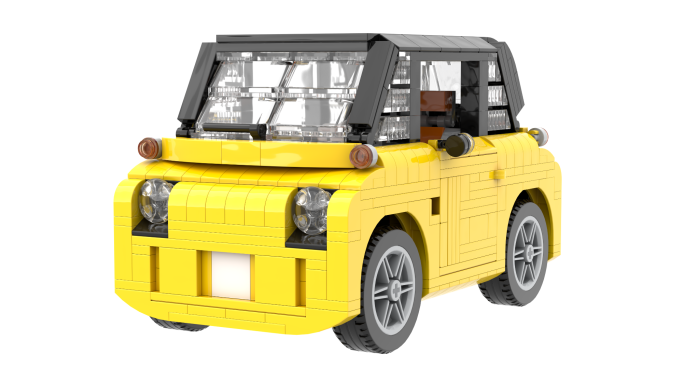 MOC Citroën AMI Lego frontal