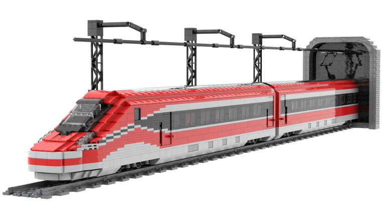 MOC trenes alta velocidad Lego