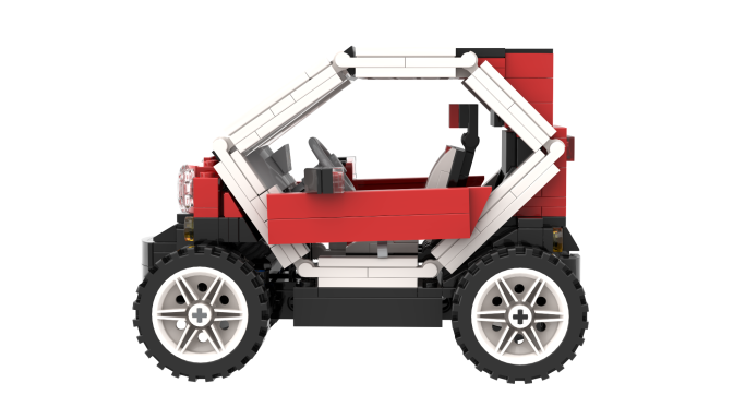 MOC Renault Twizy Lego lateral