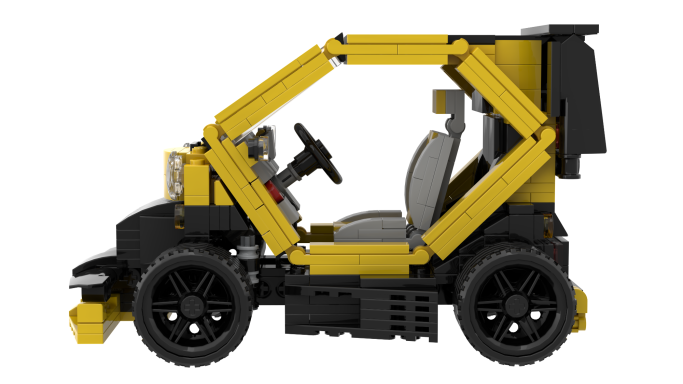 MOC Renault Twizy Sport F1 Lego lateral