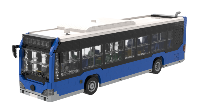 MOC Mercedes Benz Citaro NGT C2 Lego exterior